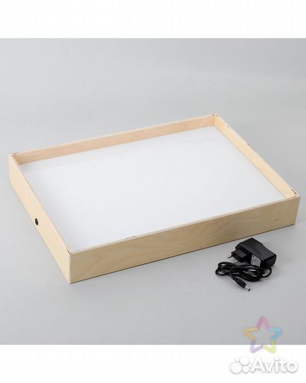 Планшет для рисования песком 50х70 мм (фанера, орг