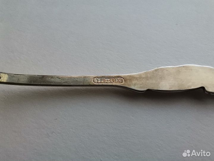 Кофейные ложки 6 шт. Финляндия. Мельхиор серебрен