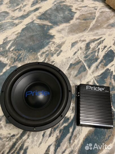 Сабвуфер и усилитель бу