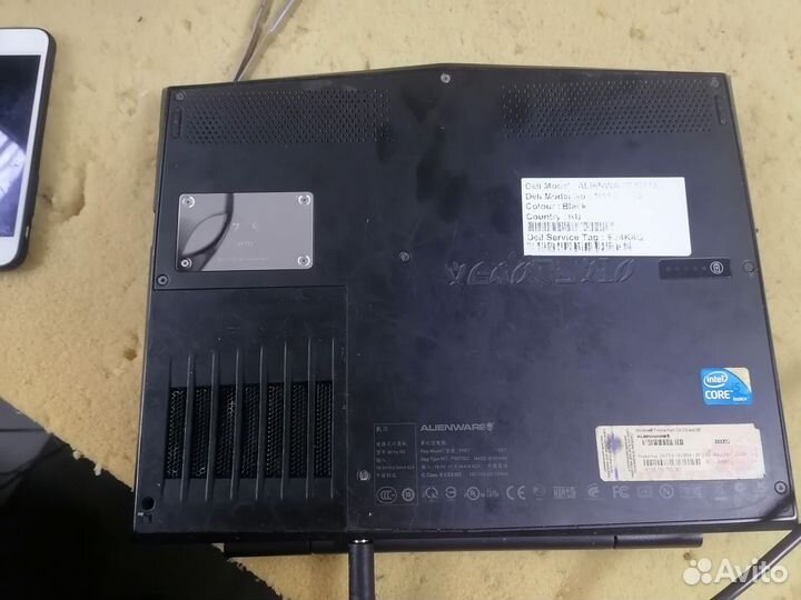 Ноутбук dell alienware
