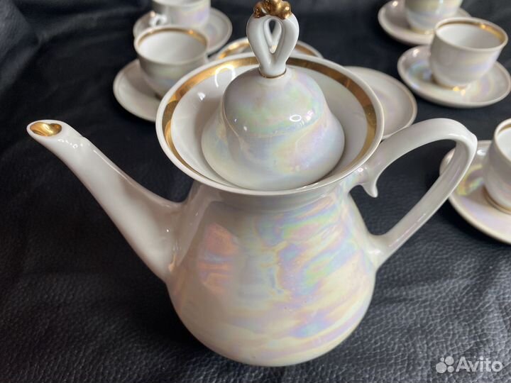 Чайный сервиз СССР Минский Фарфоровый Завод 1980г