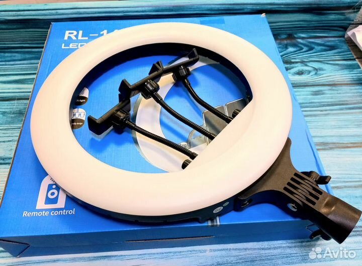 Кольцевая лампа 36 см профессиональная