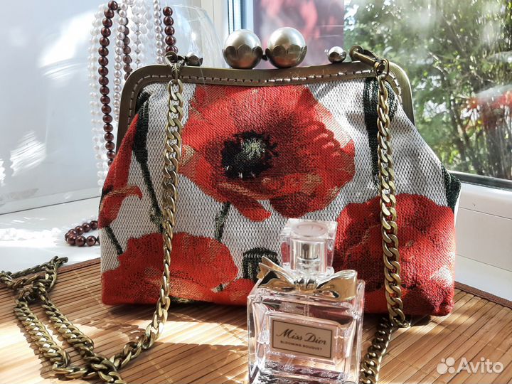 Сумочка дамская, ручная работа