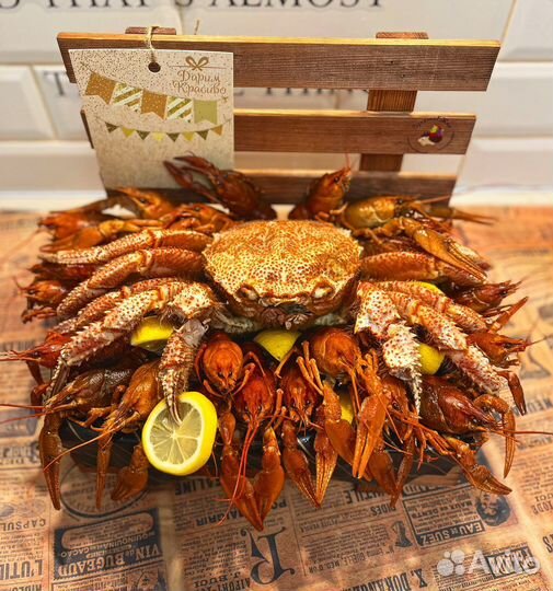 Букет из раков / ящик раков