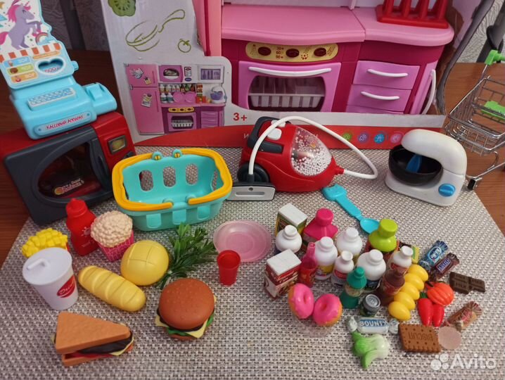 Кухня для кукол барби
