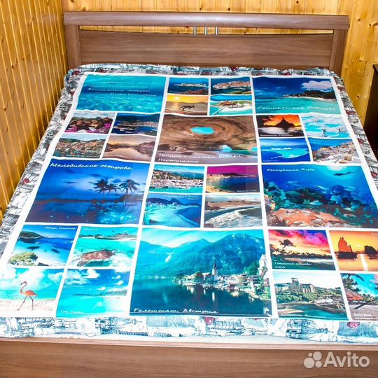 Плед с фото для близких