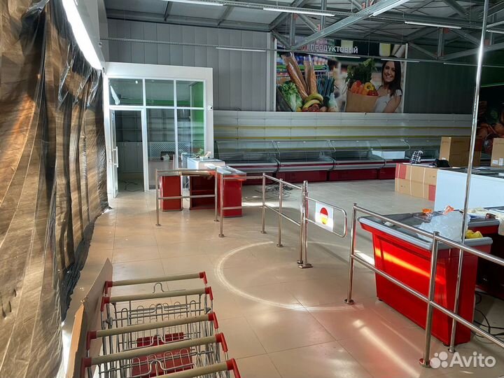 Стационарное ограждение, разделитель потоков