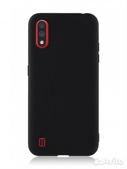 Чехол-Накладка для samsung M01 (черная матовая)