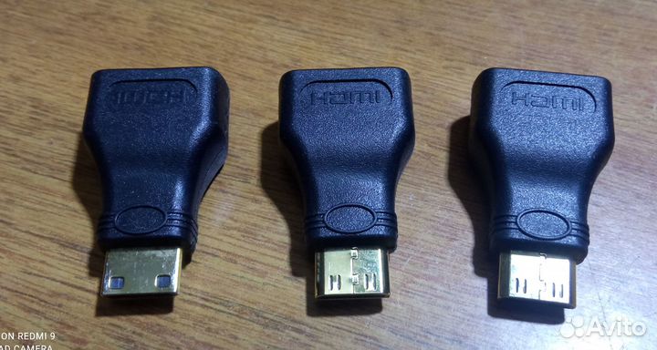 Переходник hdmi mini-hdmi (позолоченные контакты)