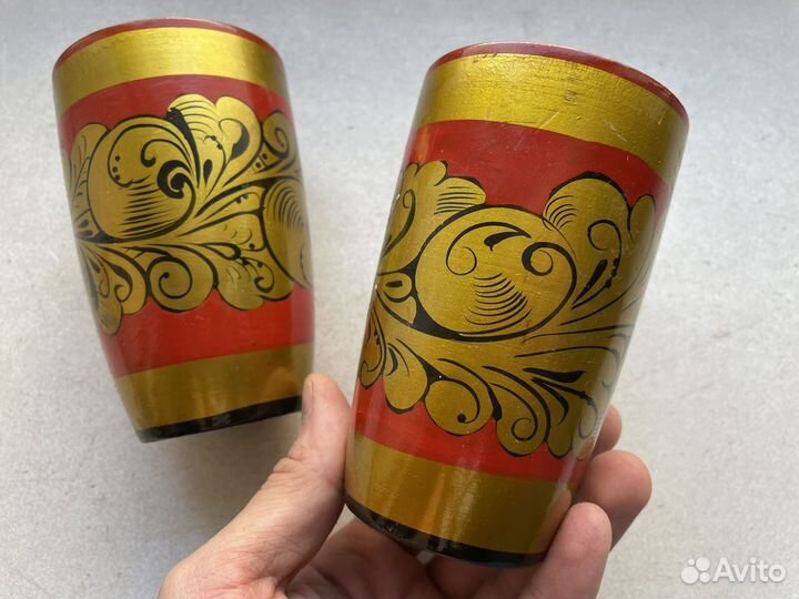 Хохлома карандашница СССР