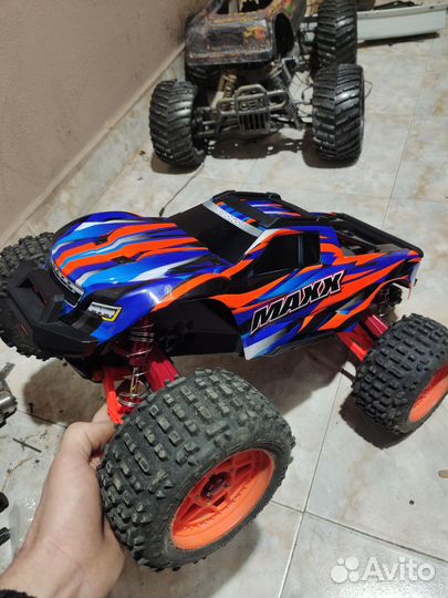 Traxxas maxx wide v2, машина на радиоуправлении