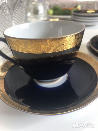 Чашка с блюдцем