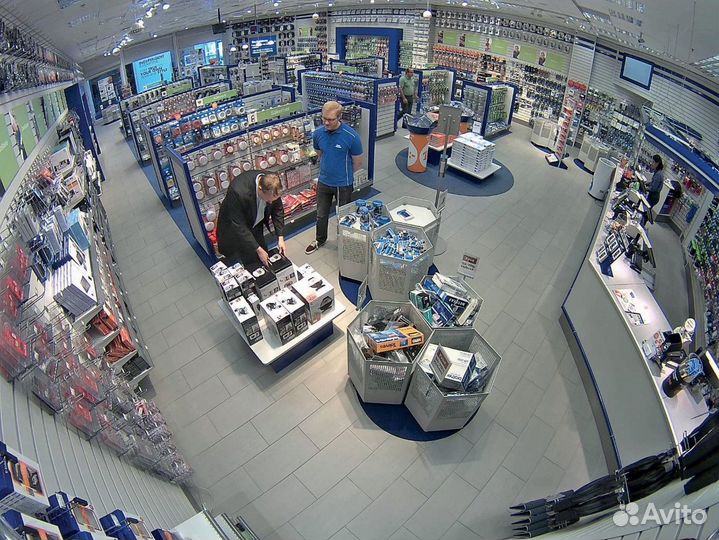 Видеонаблюдение для магазинов и торговли