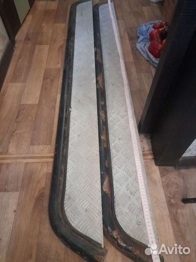 Защита порогов-подножка 2шт