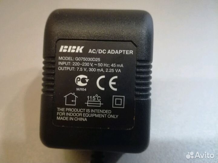 Блок питания на радиотелефон