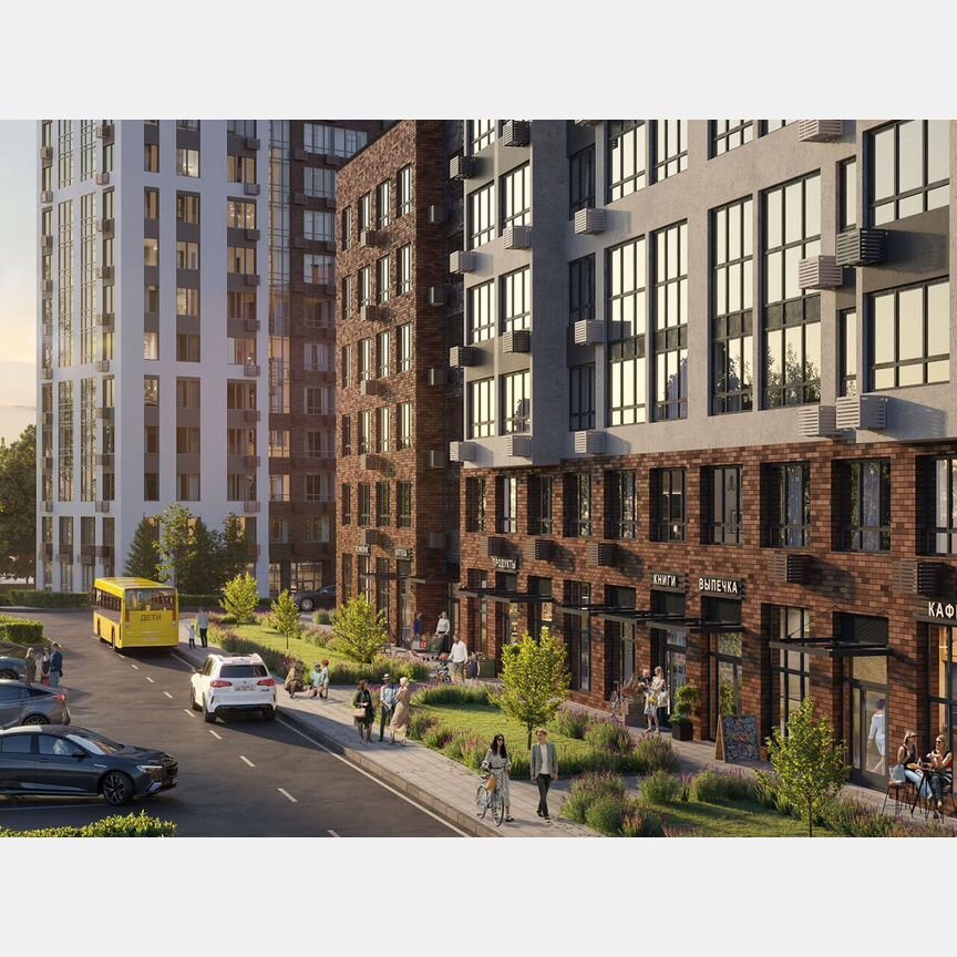 3-к. квартира, 83,5 м², 3/16 эт.