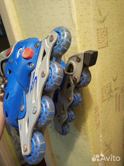 Роликовые коньки детские раздвижные