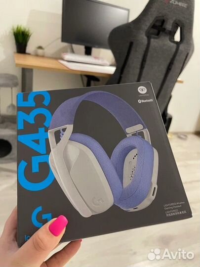 Беспроводная компьютерная гарнитура Logitech G G43