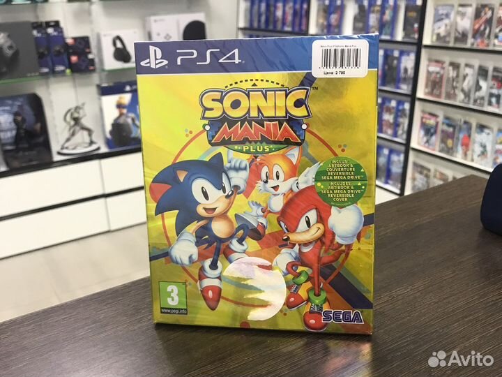 Sonic Mania Plus (PS4)