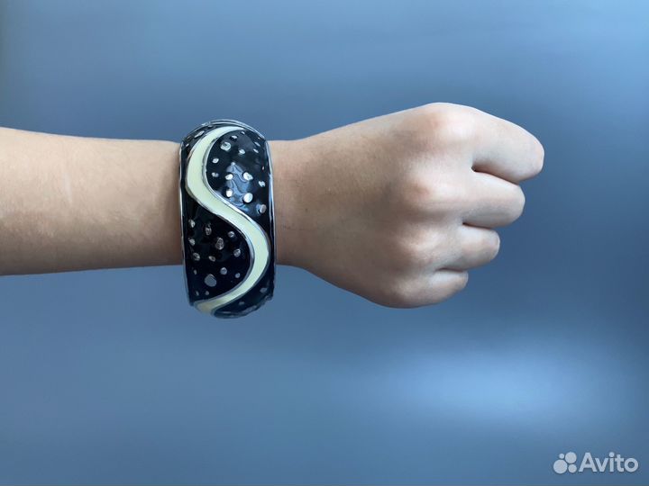 Браслет женский широкий металлический