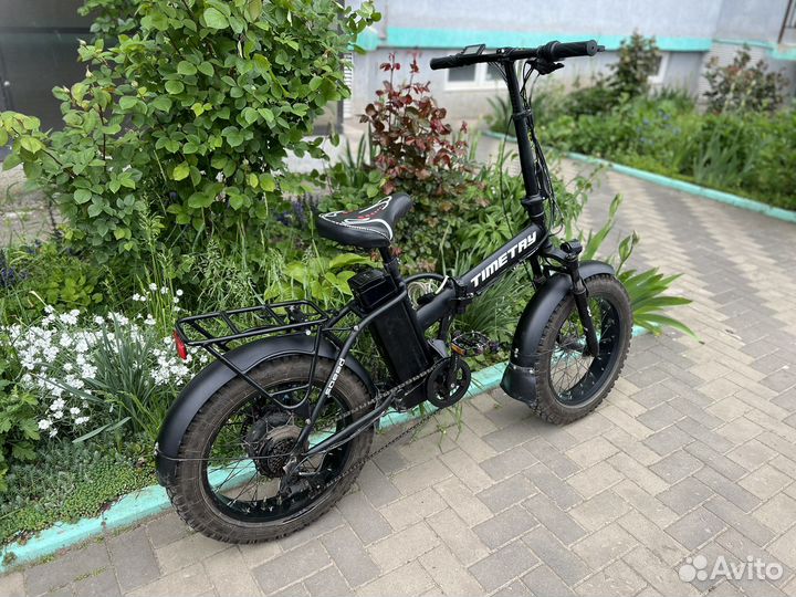 Электрический велосипед складной фэтбайк