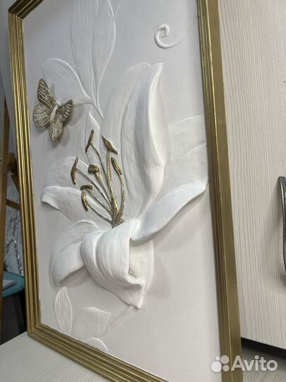 Картина барельеф