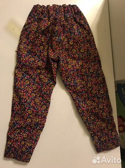 Брюки плащевые для девочки