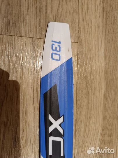 Детские беговые лыжи 130 см с креплениями