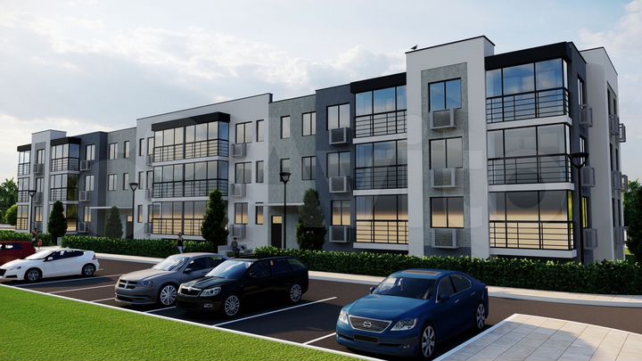 3-к. квартира, 70,2 м², 2/3 эт.