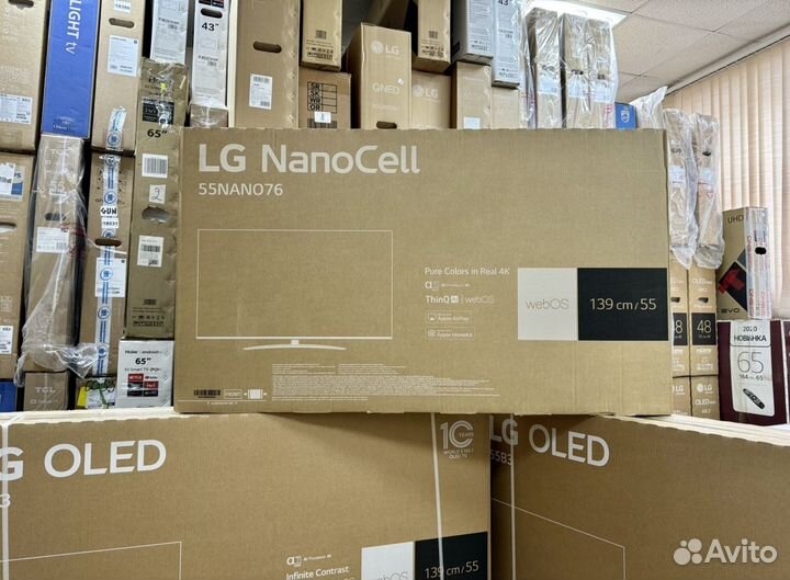 Новый Nanocell LG 55 Smart TV 2023 Пульт-указка