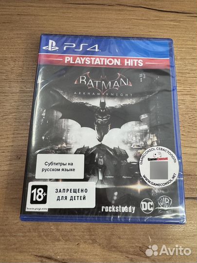 Batman: Arkham Knight диск для PS4 новый