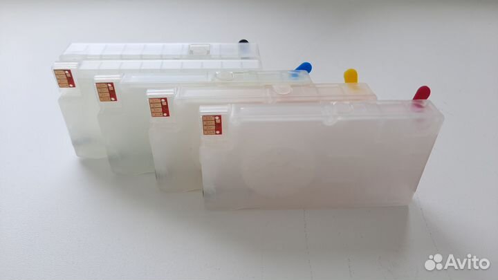 Картриджи заправляемые для HP Designjet