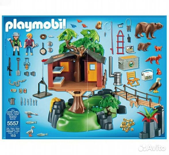 Playmobil 5557 дом на дереве