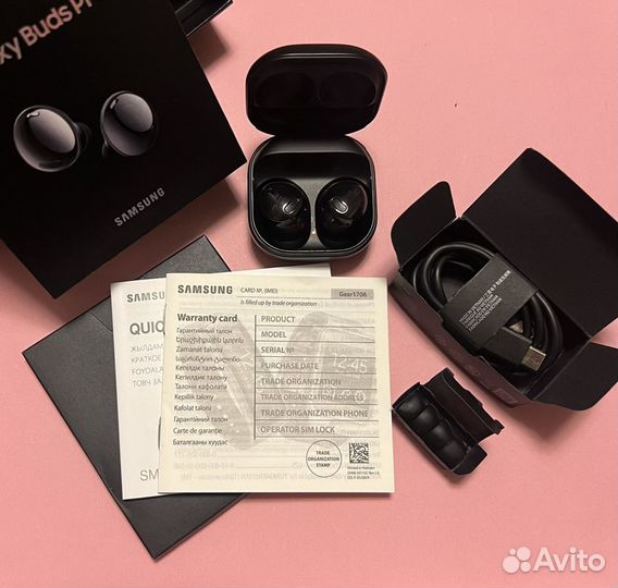 Беспроводные наушники Samsung galaxy buds pro