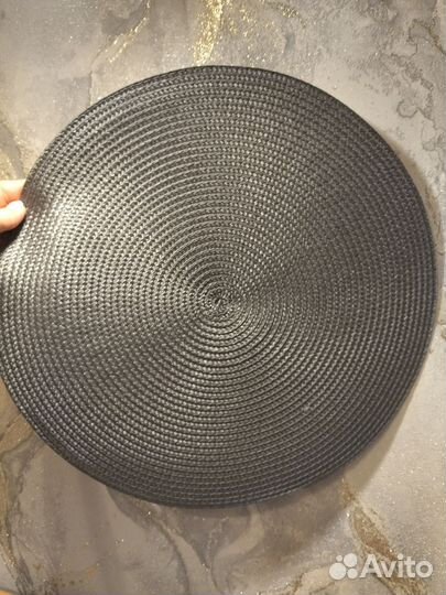 Плейсматы круглые сервировочные на стол