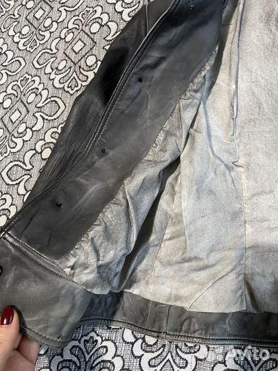 Женская кожаная куртка