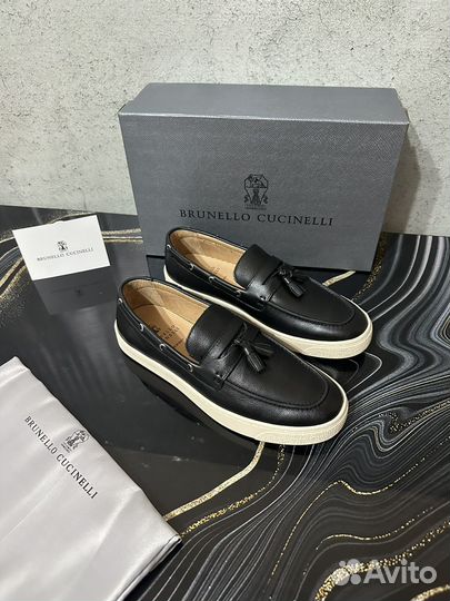 Brunello cucinelli лоферы мужские