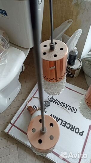 Люстры потолочные бу