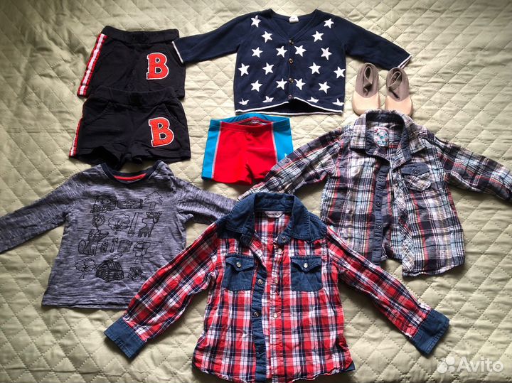 Пакет вещей на мальчика