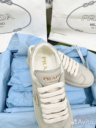 Кеды женские Prada премиум