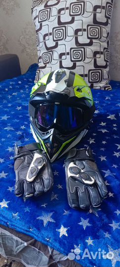 Мотошлем кроссовый