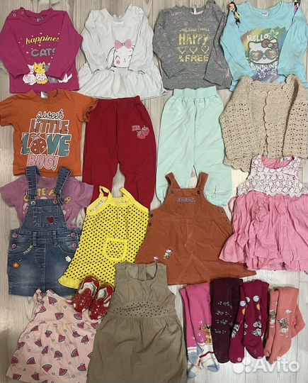 Детская одежда вещи пакетом на девочку