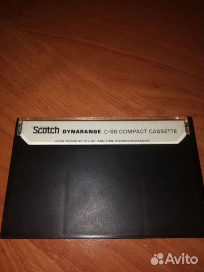 Аудиокассета Scotch C-90
