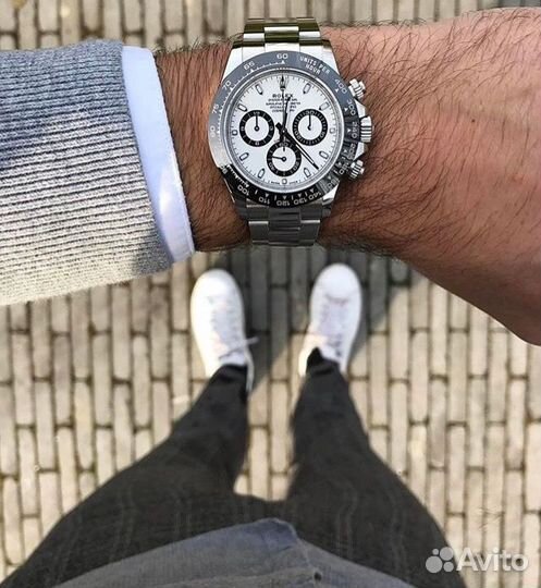 Часы rolex daytona с примеркой. rolex часы