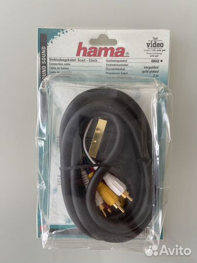 Кабель hama s-vhs
