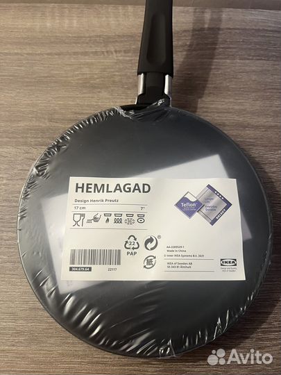 Сковорода IKEA hemlagad 17 см
