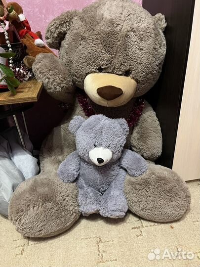 Плюшевый медведь новый