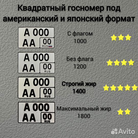 Изготовление дубликат гос номер Калининград