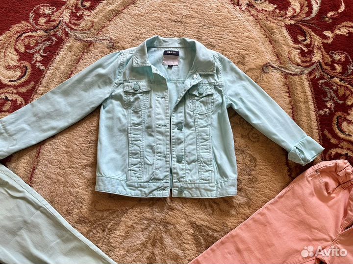 Вещи пакетом на девочку 140 146