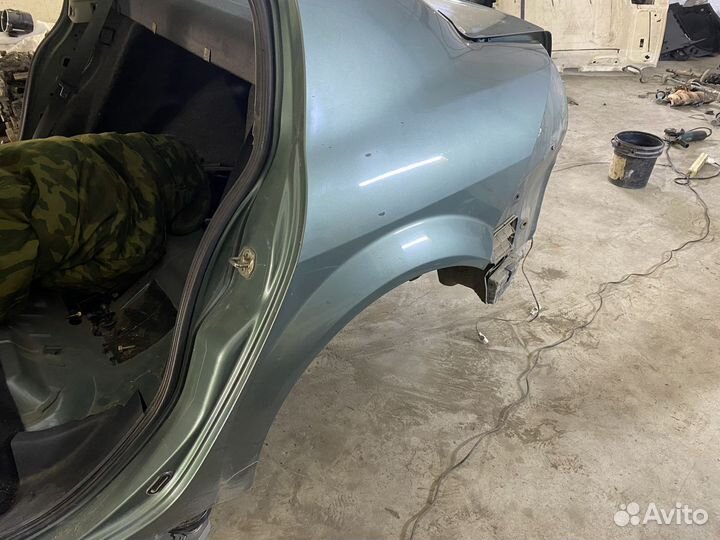 Крыло заднее задняя часть Renault Megane II (2002–